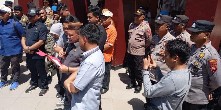 DPRD Pohuwato Terima Demonstran Aliansi Orang Pohuwato Merdeka (OPM), Berikut Tuntutan Massa