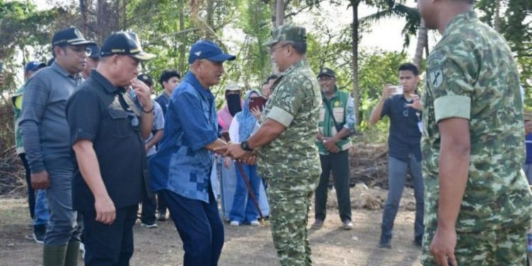 Di Hadapan Pangdam XIII/Merdeka,Beni Nento Sampaikan Dukungan Perluasan Lahan Pertanian