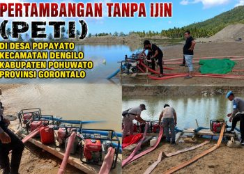 Kasat Renly H. Turangan : Penertiban Bagian Dari Komitmen Polres Pohuwato Berantas PETI