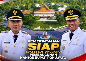 Pembangunan Kantor Bupati Pohuwato Di Mulai, Bupati Saipul Minta Masyarakat Mengawal Proses Pembangunan