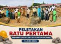Peletakan Batu Pertama,Tanda Dimulainya Pembangunan Kantor Bupati Pohuwato,Wabup Iwan Harap Selesai Tepat Waktu