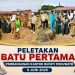 Peletakan Batu Pertama,Tanda Dimulainya Pembangunan Kantor Bupati Pohuwato,Wabup Iwan Harap Selesai Tepat Waktu