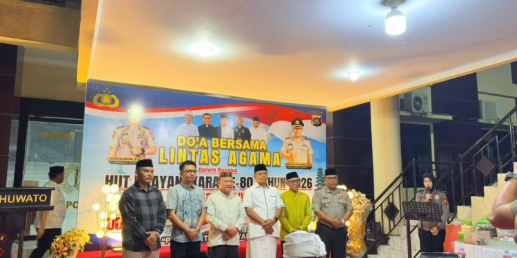 Ketua DPRD Pohuwato Hadiri Doa Bersama HUT Bhayangkara ke-80, Tegaskan Dukungan terhadap Sinergi Polri