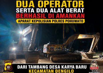 Penangkapan Dua Alat Berat Di Dengilo, Operator Bukan Pelaku Tunggal