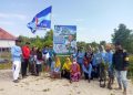 HUT Ke-25 Partai Demokrat,DPC Pohuwato Tanam Mangrove,Lepas Penyu Dan Bersih – Bersih Pantai