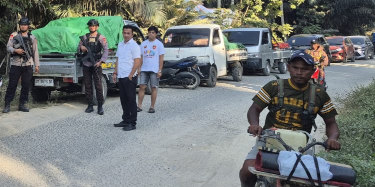 Polres Bersama Brimob Berhasil Amankan 7.000 Liter Solar Bersubsidi,Diduga Ada Peran Oknum Anggota TNI